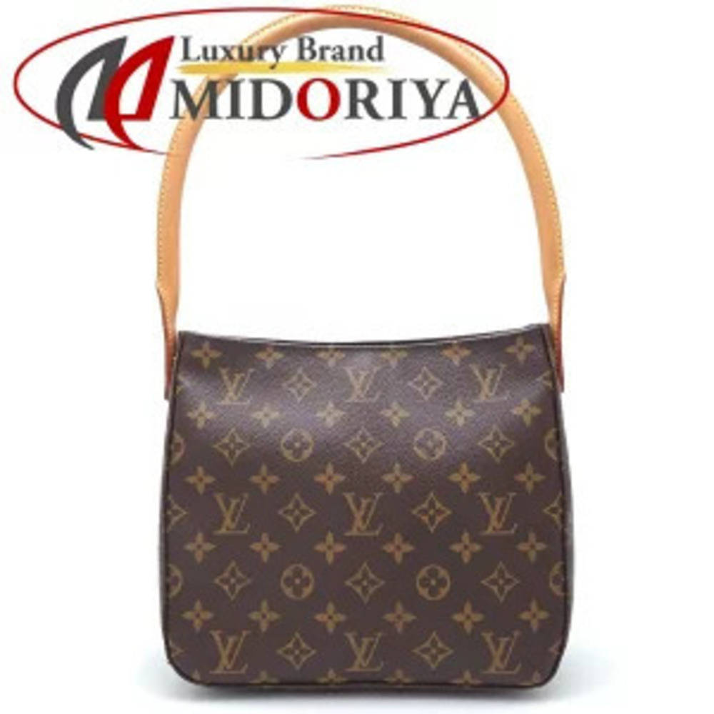 LOUIS VUITTON Monogram Looping Shoulder Bag Brown
